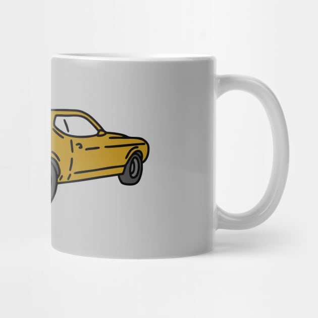 vintage retro muscle cars gift by fokaction